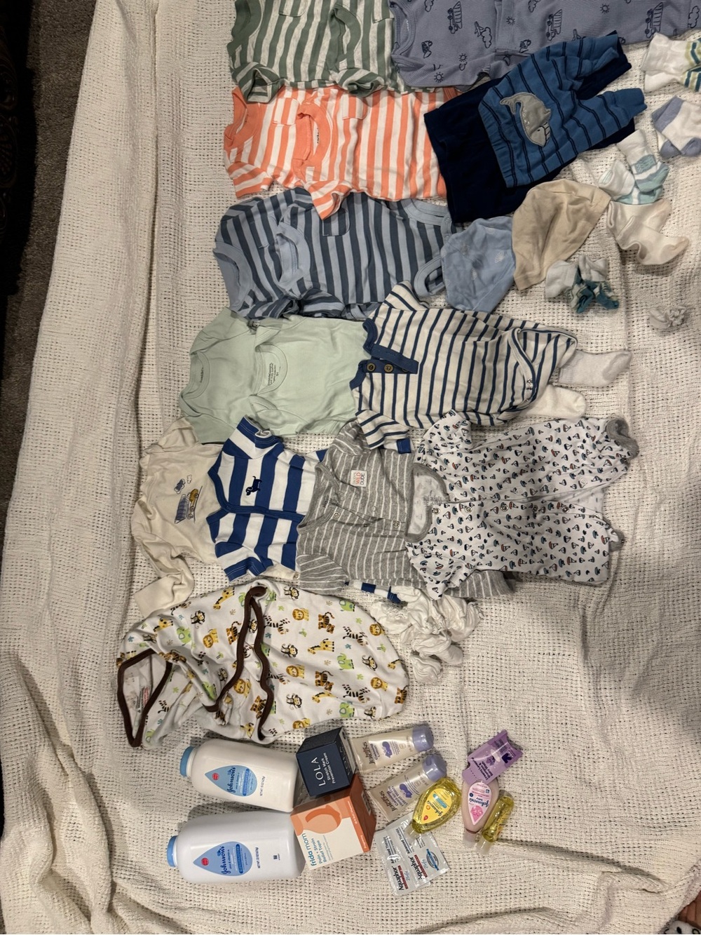 Baby bundle of clothes and stuff for one price